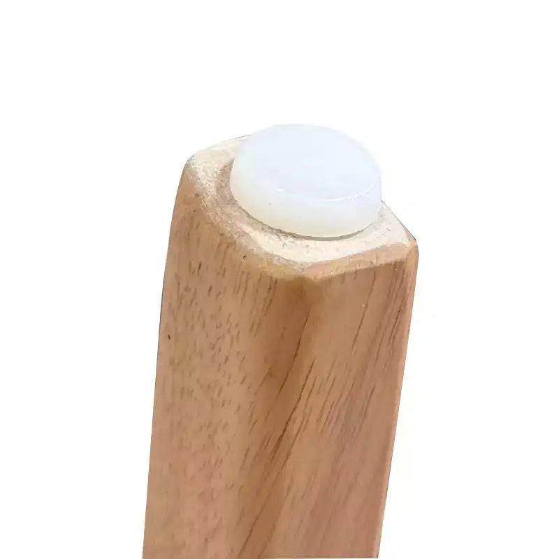 Lifestorey Beaumont, fauteuil d'appoint rembourré, cadre en bois massif, naturel/beige
