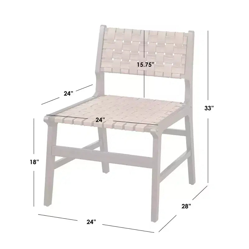 Lifestorey Brady Accent Chair Rustic Brown