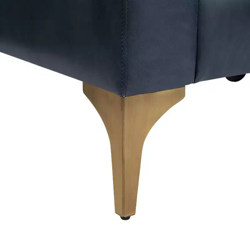 Serta Fuller Chair Navy Vegan Leather