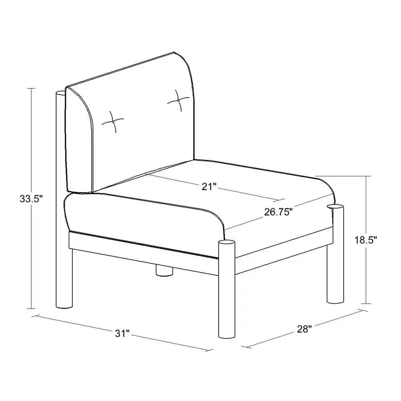Dowel Leg Accent Chair - Hearth & Hand™ with Magnolia
