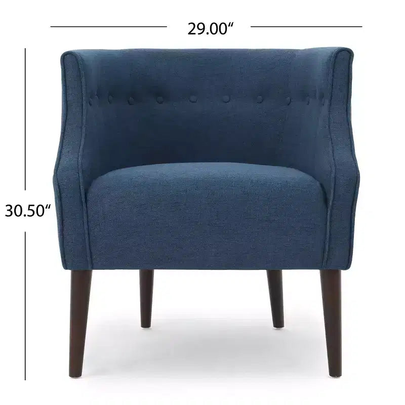 Fauteuil club Brandi rembourré - Christopher Knight Home