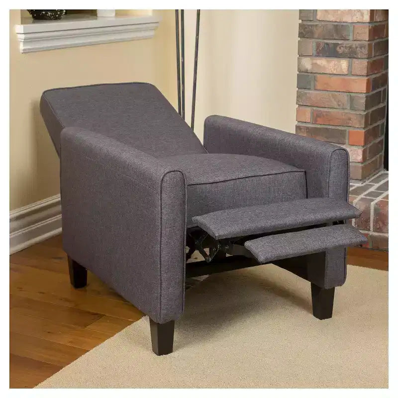 Darvis Fabric Recliner Club Chair - Christopher Knight Home