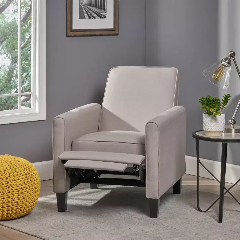 Darvis Fabric Recliner Club Chair - Christopher Knight Home