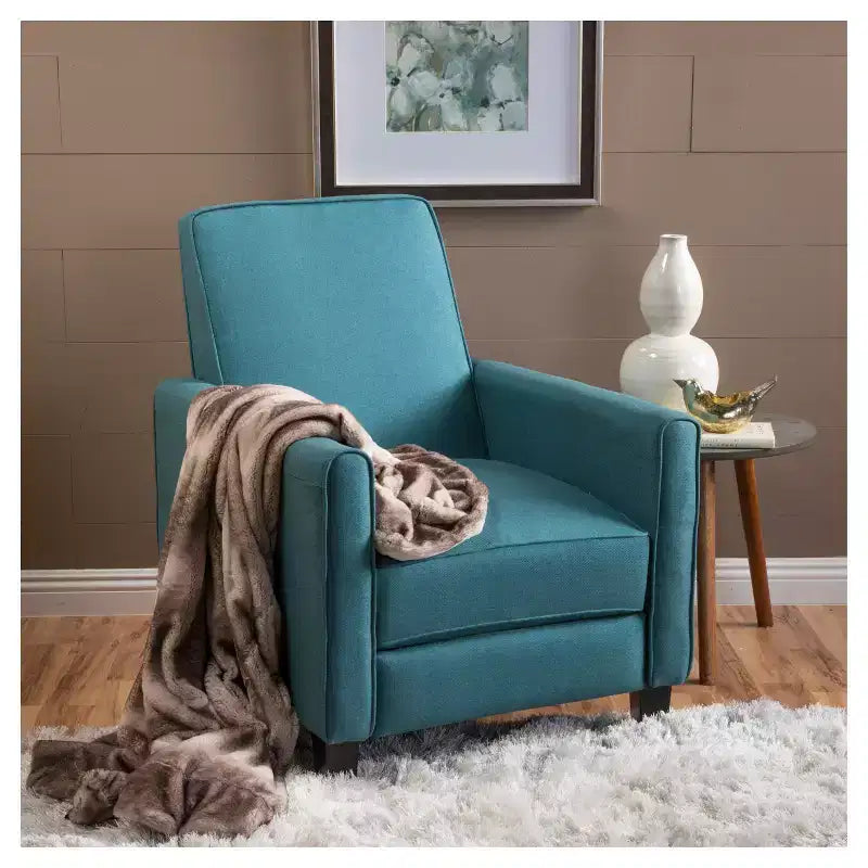 Darvis Fabric Recliner Club Chair - Christopher Knight Home