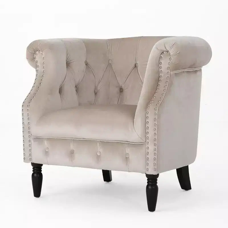 Akira New Velvet Club Chair - Christopher Knight Home