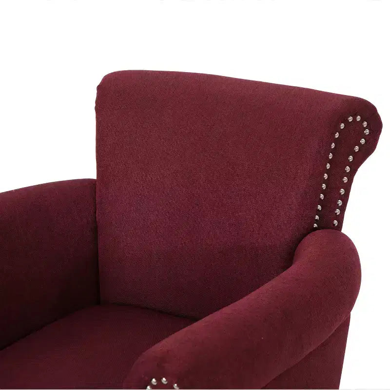 Brice Vintage Studded Club Chair - Christopher Knight Home