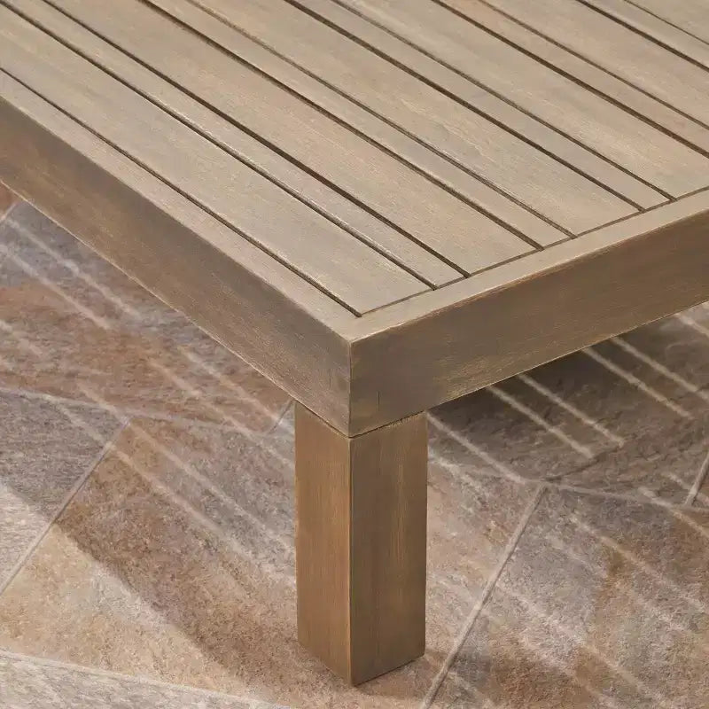 Ensemble de conversation Alcove 5 pièces en bois d'acacia - Christopher Knight Home