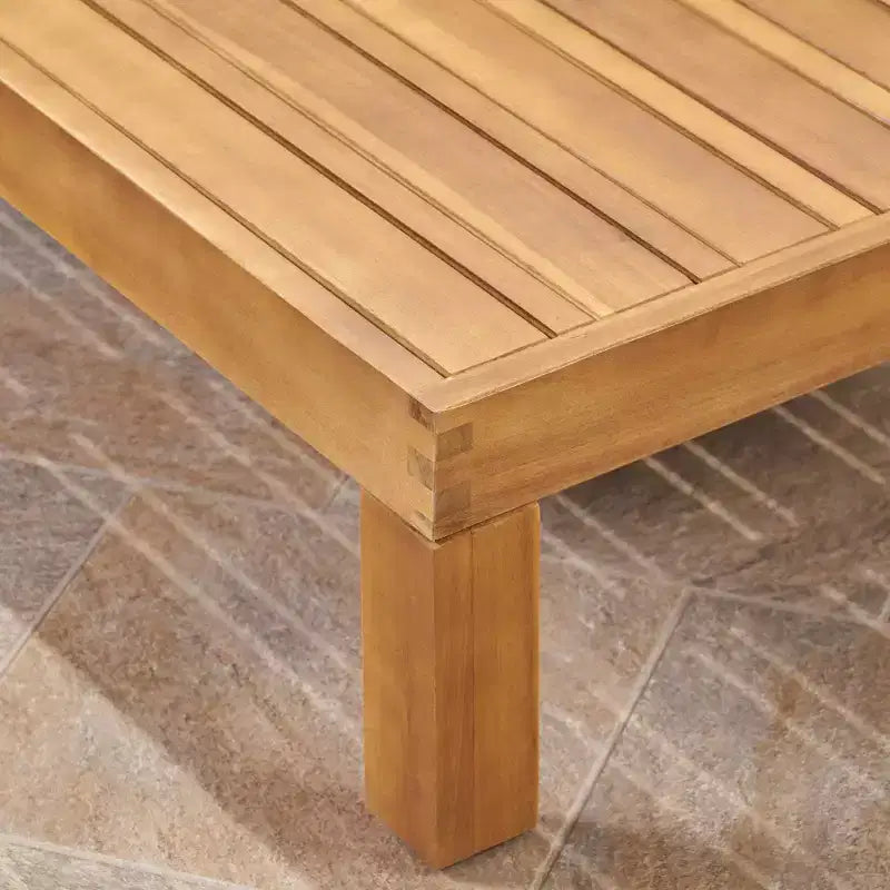 Ensemble de conversation Alcove 5 pièces en bois d'acacia - Christopher Knight Home