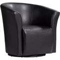 Elements Rocket 31 Wide Rivera Black Swivel Accent Club Chair