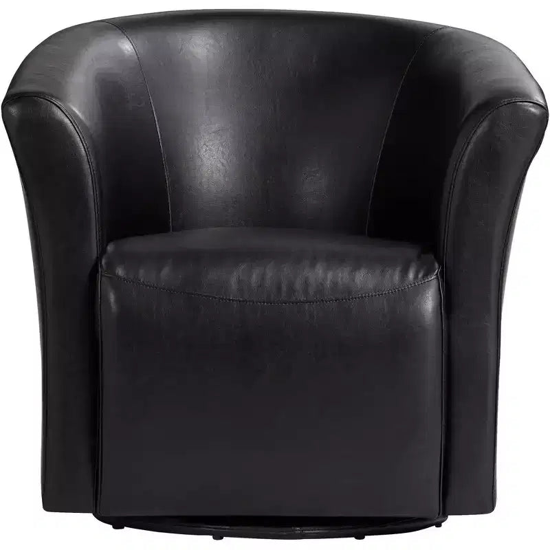 Fauteuil Club Pivotant Elements Rocket 31 Large Rivera Black