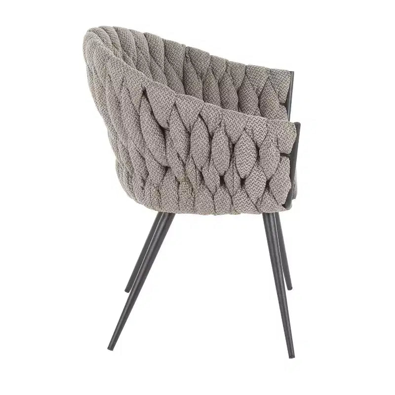 Braided Matisse Contemporary Chair - LumiSource
