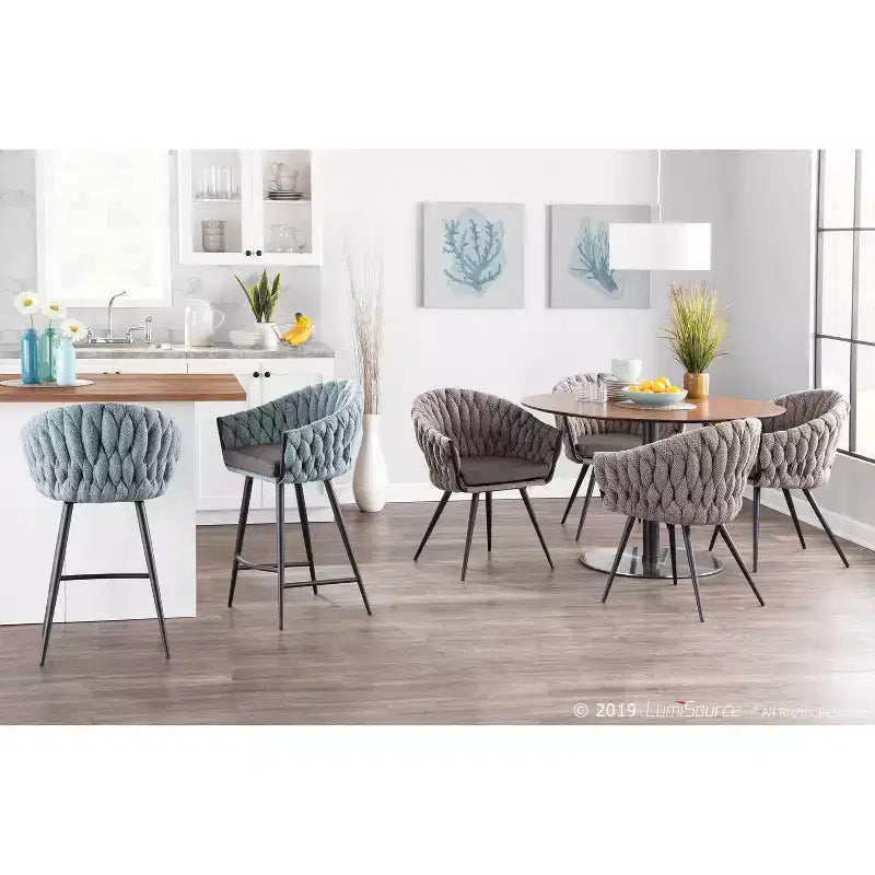 Braided Matisse Contemporary Chair - LumiSource
