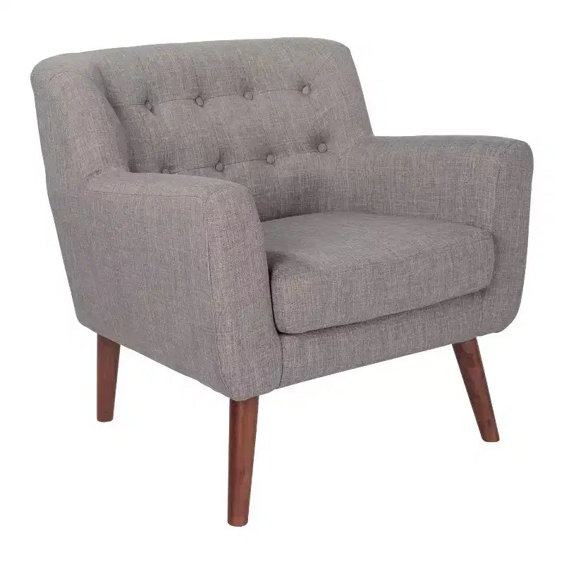 Chaise Mill Lane avec pieds couleur café - OSP Home Furnishings