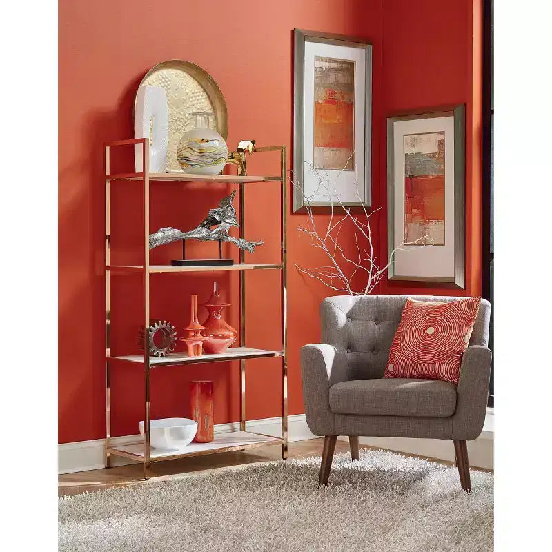 Mill Lane Chair with Coffee Legs - OSP Home Furnishings