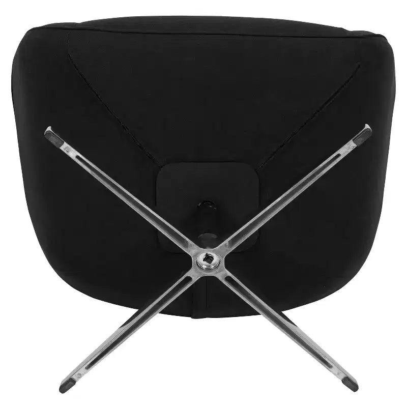 Fauteuil d'appoint rétro pivotant Emma and Oliver Home and Office