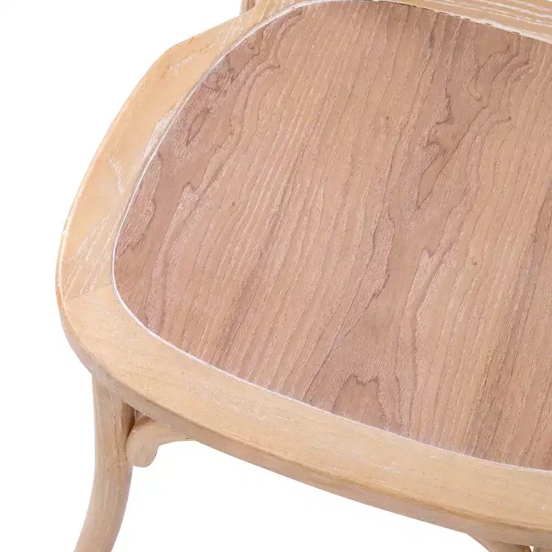 Emma and Oliver 2-pack X-Back Chair