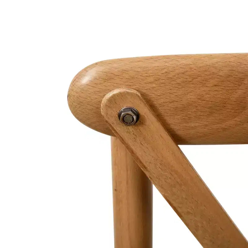 Emma and Oliver 2-pack X-Back Chair