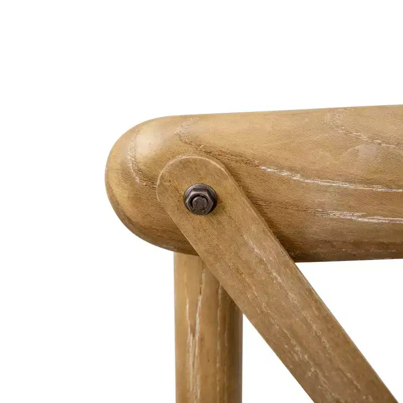 Emma and Oliver 2-pack X-Back Chair