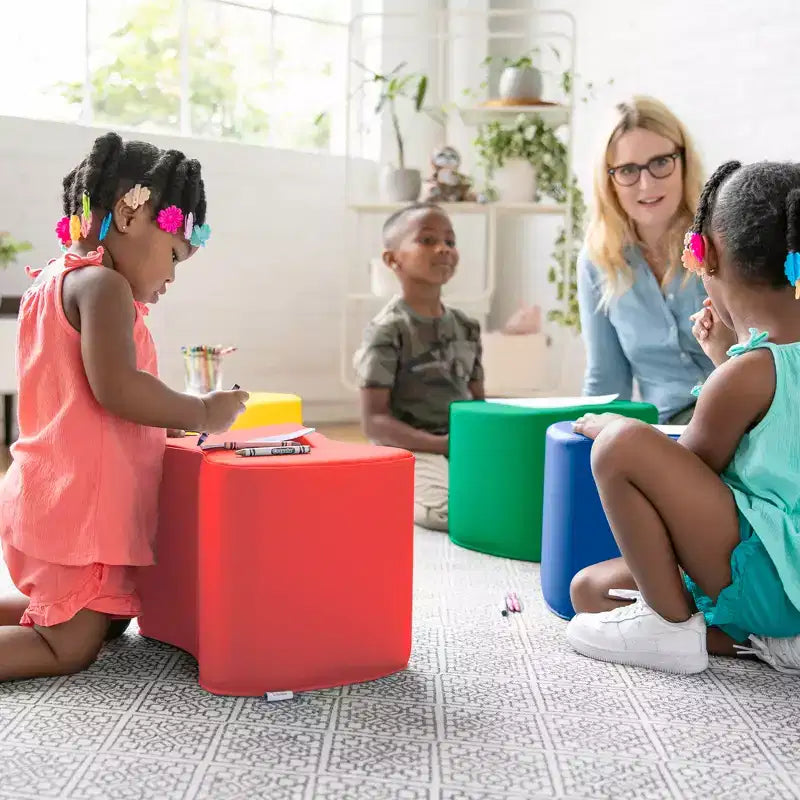 SoftZone Toddler Modular Stool Set 4-Piece
