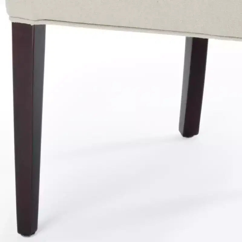 Chaise de salle à manger capitonnée Amanda 19 H avec clous décoratifs - MCR4515 - Safavieh Couture
