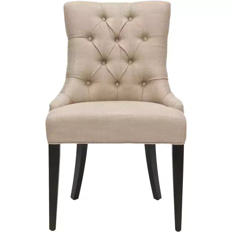 Amanda 19 H Tufted Dining Chair With Nail Head Trim - MCR4515 - Safavieh Couture