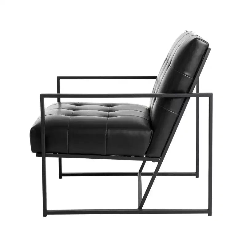 Fauteuil d'appoint en similicuir - Glitzhome