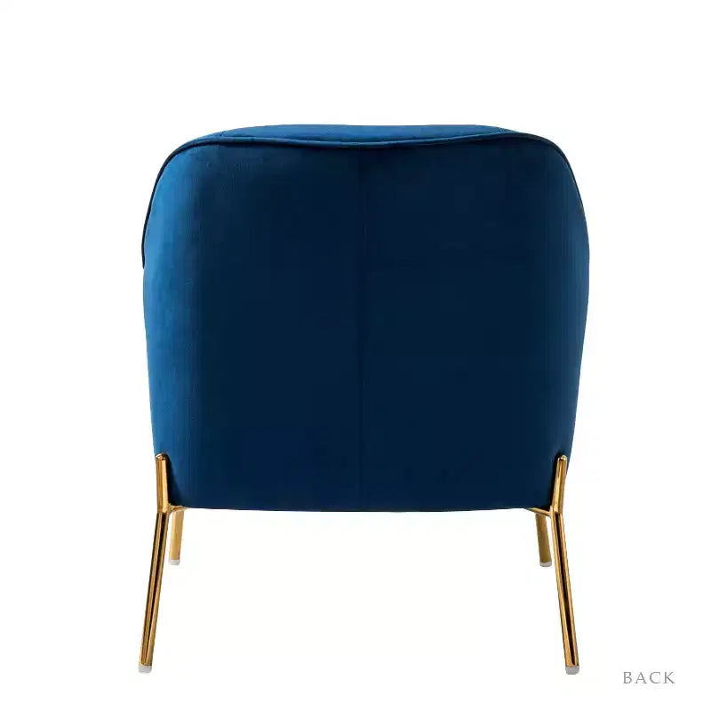 Fauteuil de salon confortable Odo en velours avec assise rembourrée, lot de 2 | Karat Home