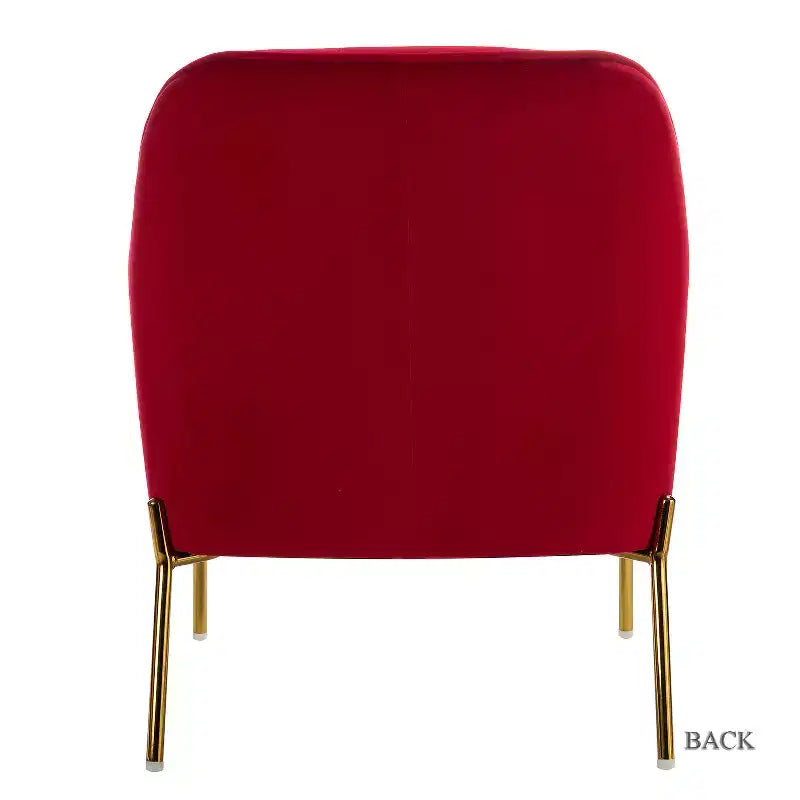 Fauteuil de salon confortable Odo en velours avec assise rembourrée, lot de 2 | Karat Home