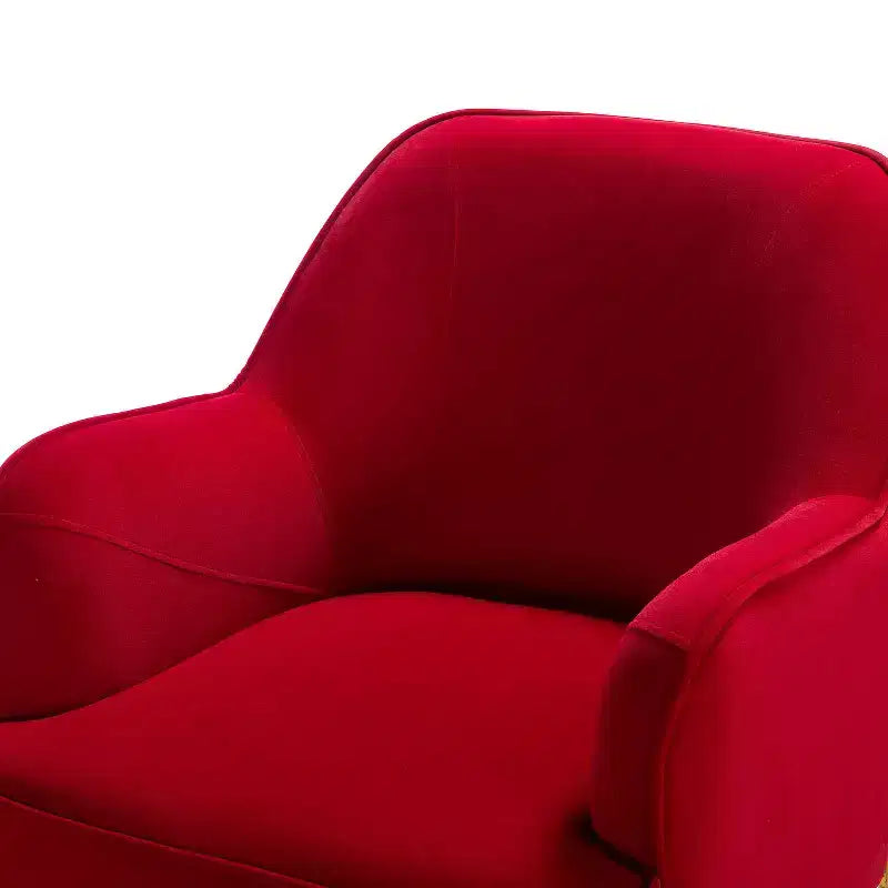 Fauteuil de salon confortable Odo en velours avec assise rembourrée, lot de 2 | Karat Home