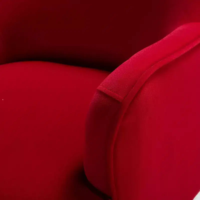 Fauteuil de salon confortable Odo en velours avec assise rembourrée, lot de 2 | Karat Home