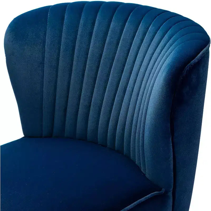 Lot de 2 chaises d'appoint Quentin en velours avec siège rembourré | Karat Home