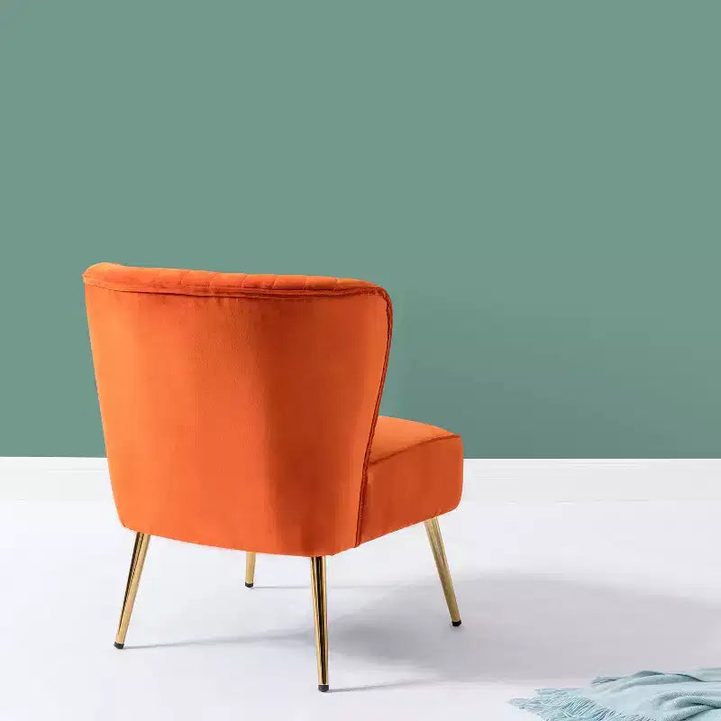 Lot de 2 chaises d'appoint Quentin en velours avec siège rembourré | Karat Home