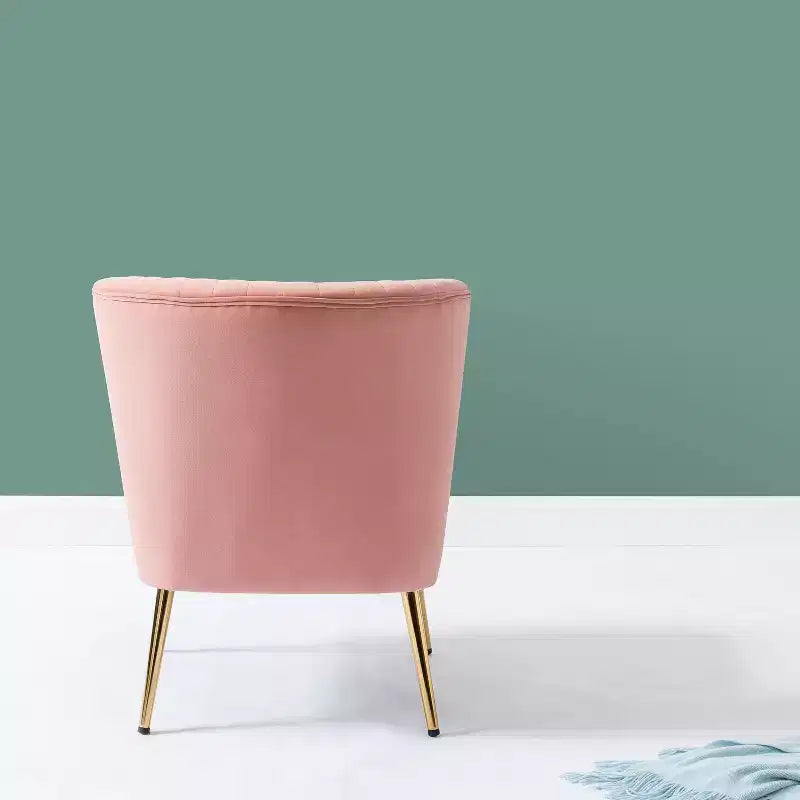 Lot de 2 chaises d'appoint Quentin en velours avec siège rembourré | Karat Home