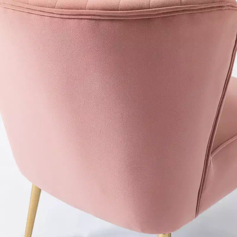 Lot de 2 chaises d'appoint Quentin en velours avec siège rembourré | Karat Home