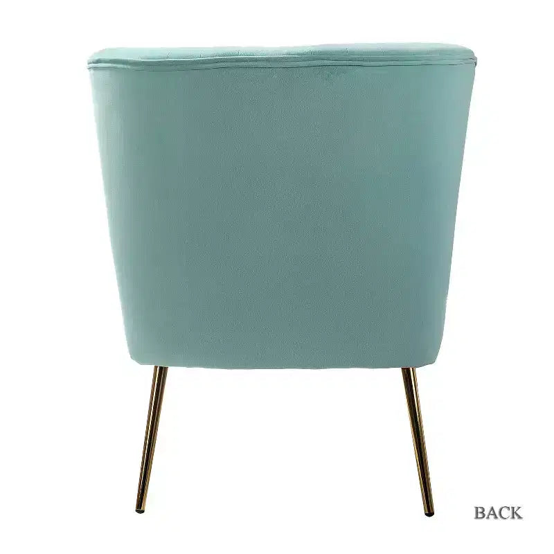 Lot de 2 chaises d'appoint Quentin en velours avec siège rembourré | Karat Home