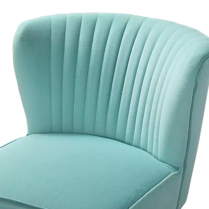 Lot de 2 chaises d'appoint Quentin en velours avec siège rembourré | Karat Home