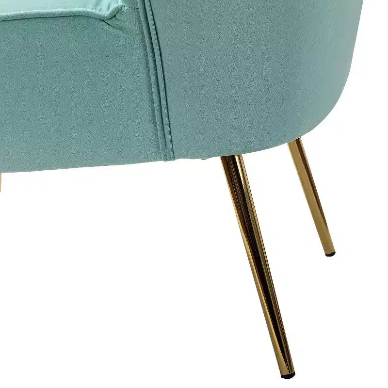 Lot de 2 chaises d'appoint Quentin en velours avec siège rembourré | Karat Home
