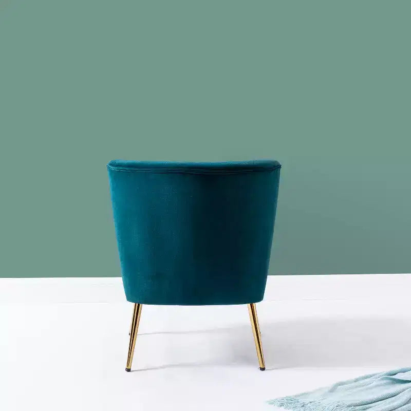 Lot de 2 chaises d'appoint Quentin en velours avec siège rembourré | Karat Home