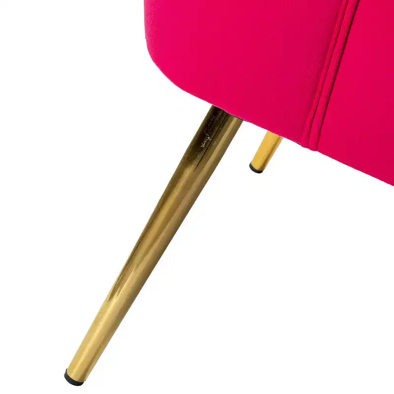 Lot de 2 chaises d'appoint Quentin en velours avec siège rembourré | Karat Home