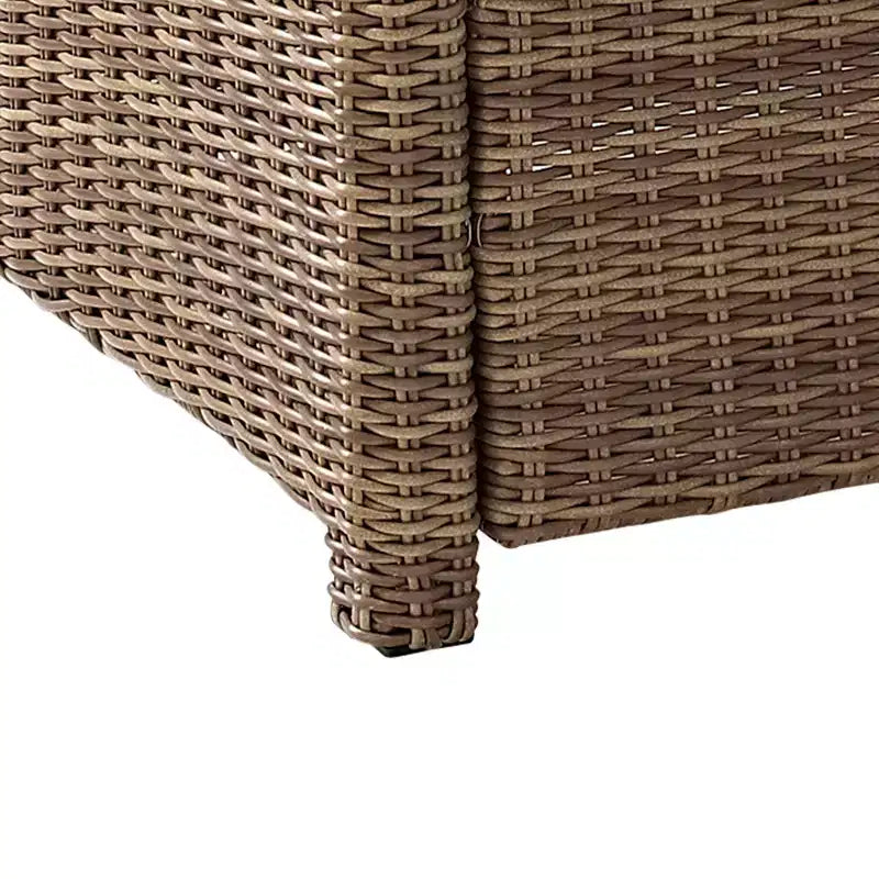 Ensemble de conversation d'extérieur 3 pièces Bradenton avec causeuse et fauteuil avec table basse – Crosley
