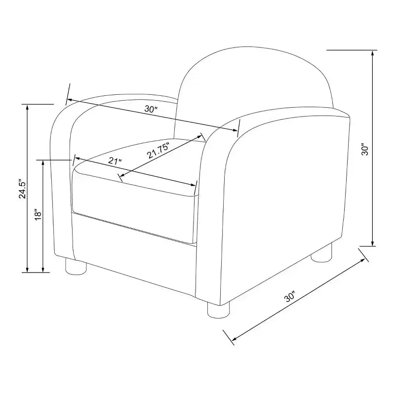 Fauteuil d'appoint entièrement rembourré Pacific Palisades – Threshold conçu avec Studio McGee