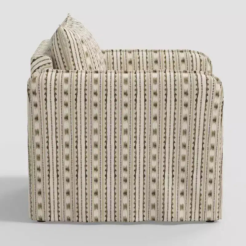 Berea Slouchy Lounge Chair with French Seams - Threshold