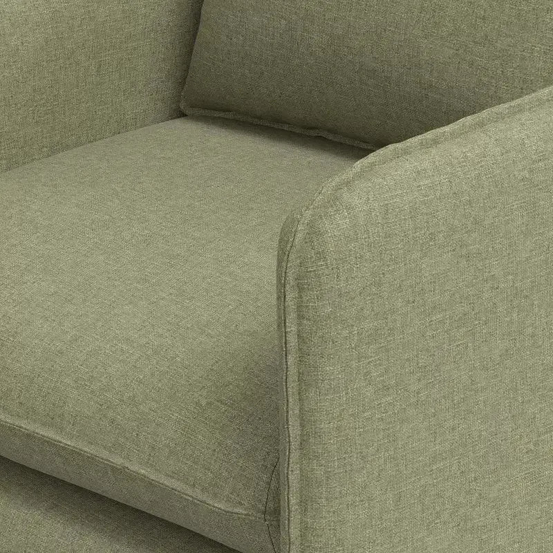 Berea Slouchy Lounge Chair with French Seams - Threshold