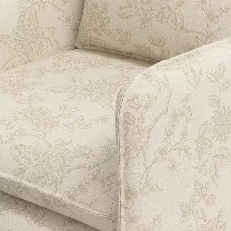 Berea Slouchy Lounge Chair with French Seams - Threshold