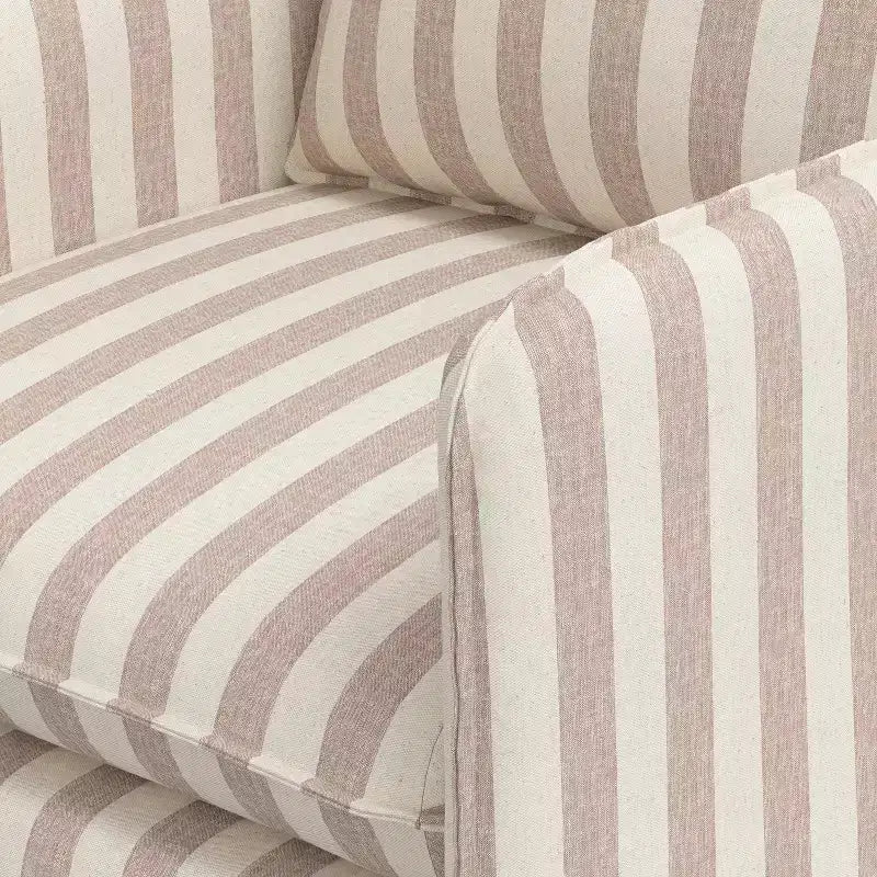 Berea Slouchy Lounge Chair with French Seams - Threshold