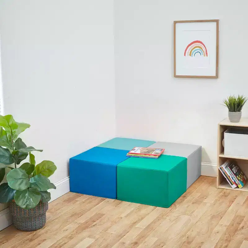 SoftZone Square Ottoman 4-Piece
