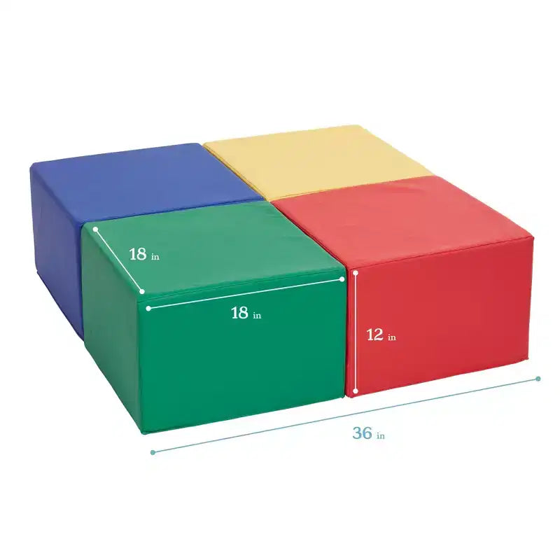SoftZone Square Ottoman 4-Piece