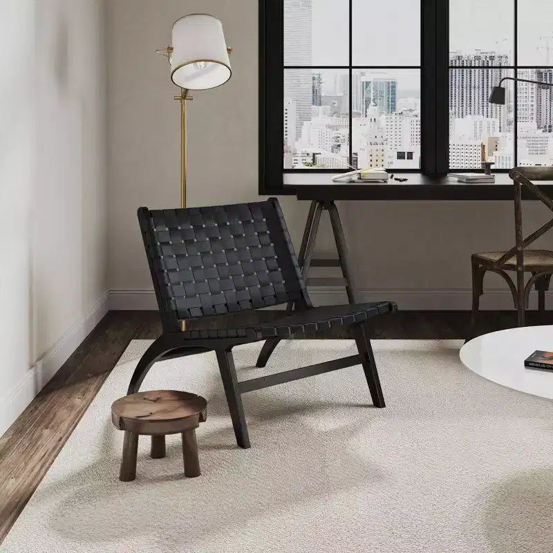 Lot de 2 fauteuils d'appoint Maintenon en similicuir - Manhattan Comfort