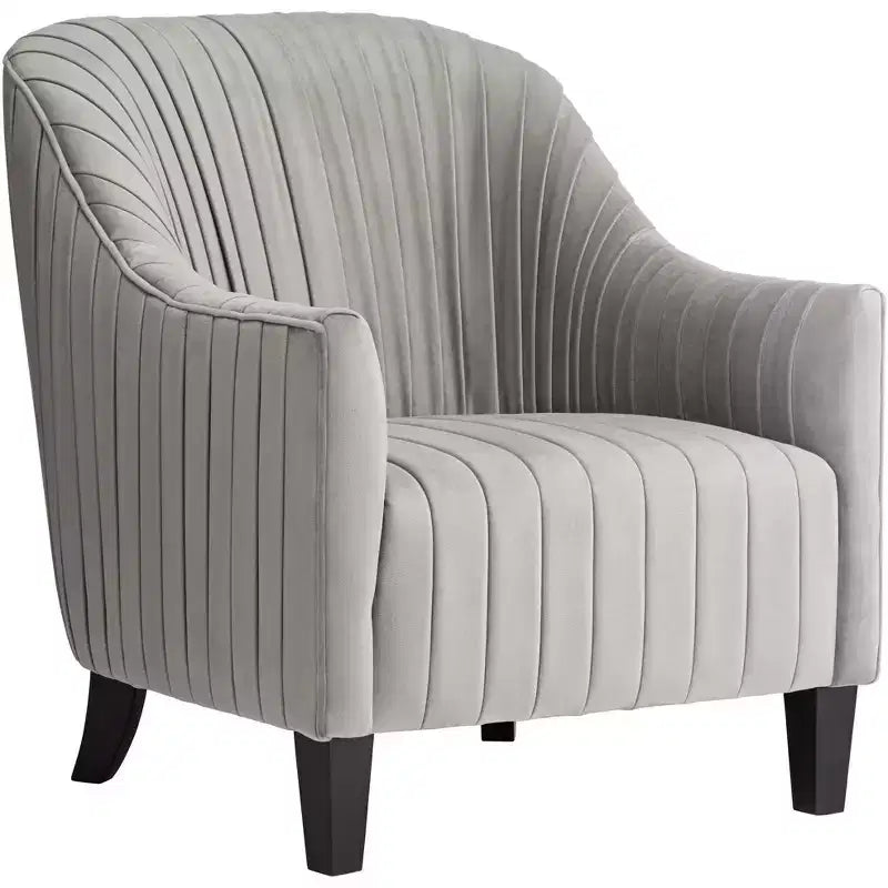 55 Downing Street Liam Gray Pleated Occasional Chair
