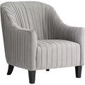 55 Downing Street Liam Gray Pleated Occasional Chair